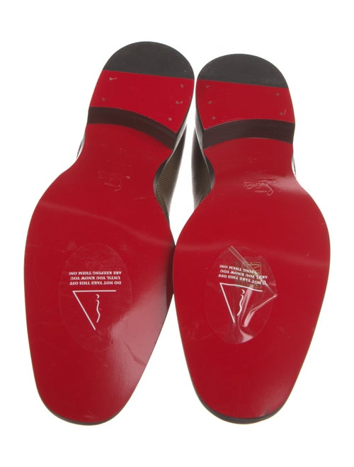 Christian Louboutin Embossed Leather Oxfords