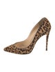 Christian Louboutin Ponyhair Animal Print Pumps