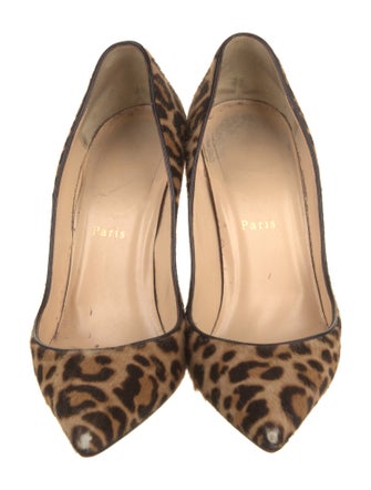 Christian Louboutin Ponyhair Animal Print Pumps