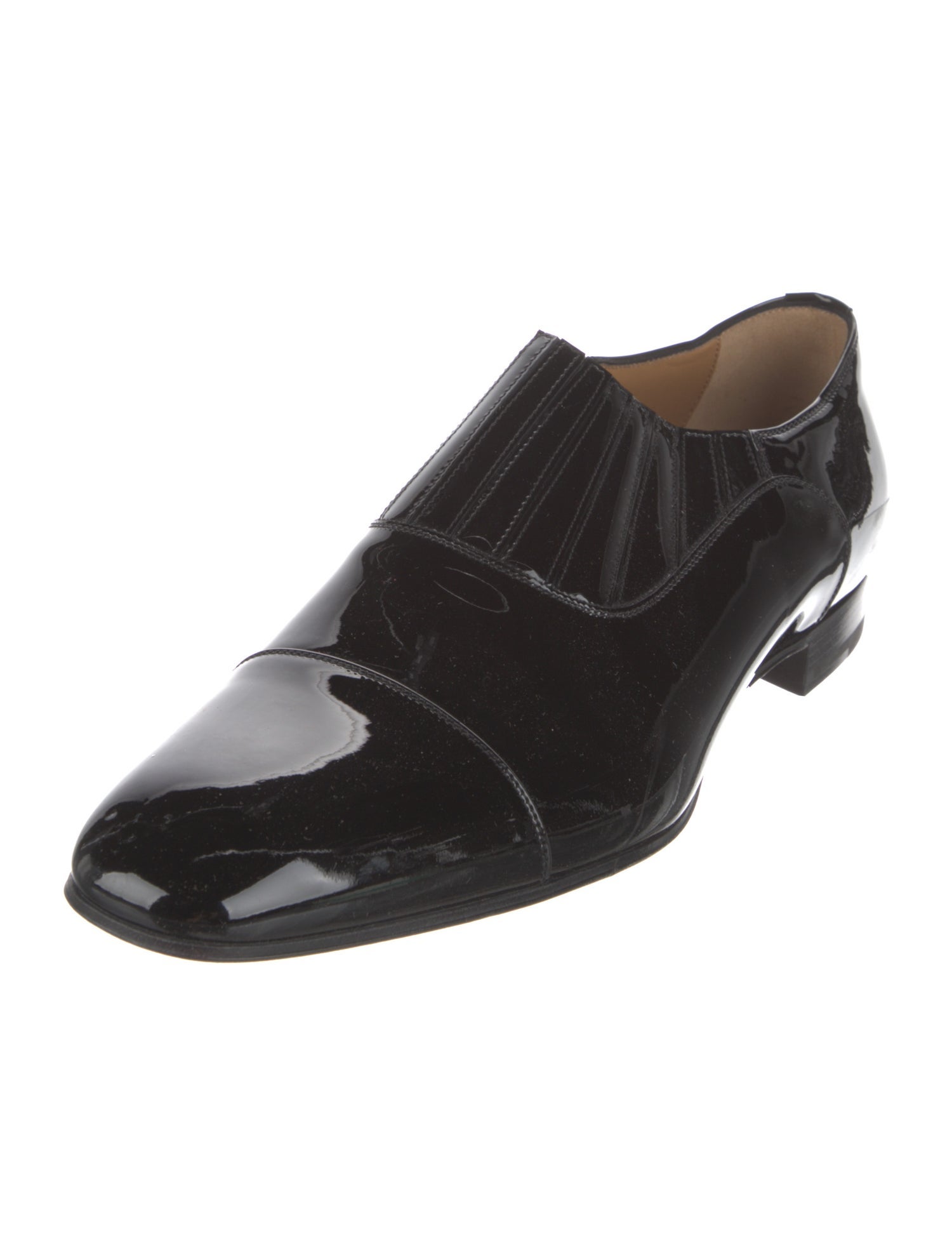 Christian Louboutin Patent Leather Dress Loafers
