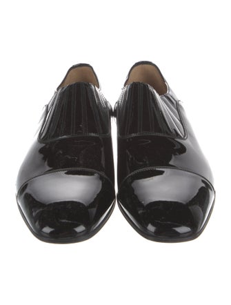 Christian Louboutin Patent Leather Dress Loafers