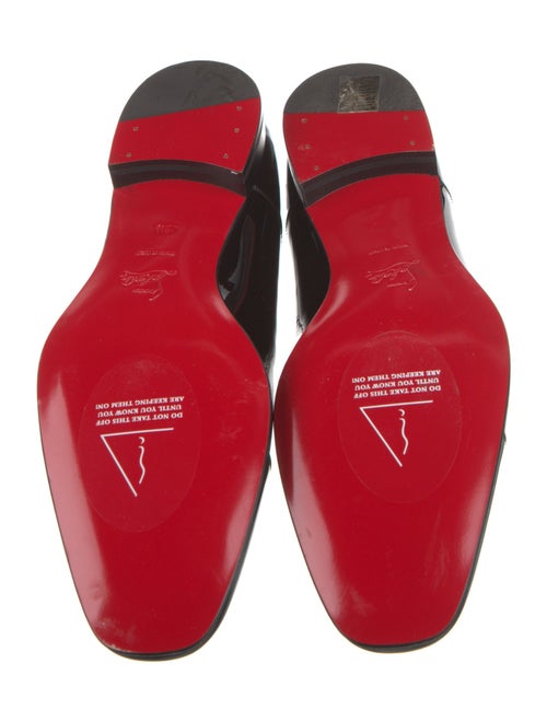Christian Louboutin Patent Leather Dress Loafers