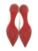 Christian Louboutin Suede Mesh Accents Flats