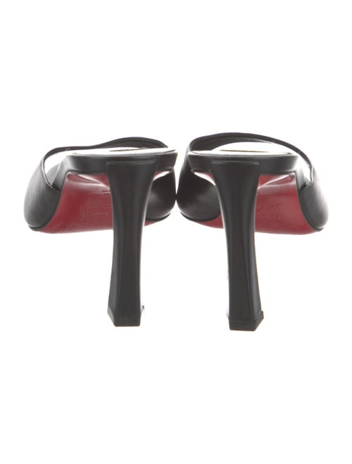 Christian Louboutin Leather Slides