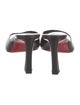 Christian Louboutin Leather Slides