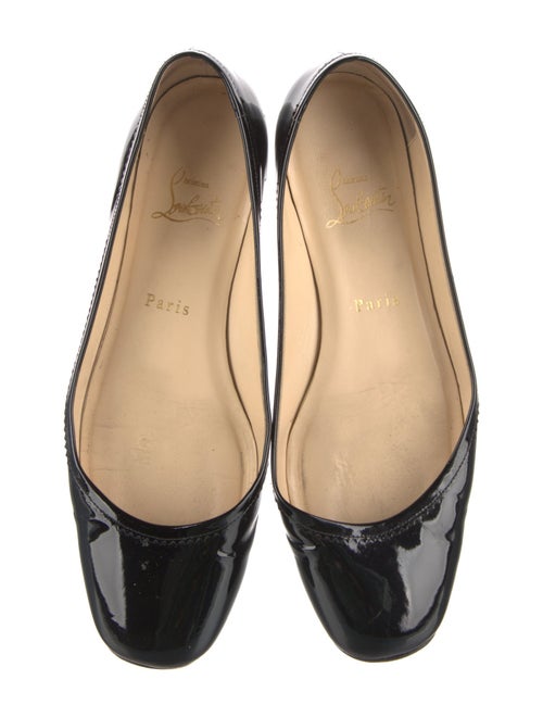 Christian Louboutin Patent Leather Ballet Flats