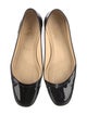 Christian Louboutin Patent Leather Ballet Flats