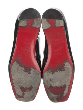 Christian Louboutin Patent Leather Ballet Flats