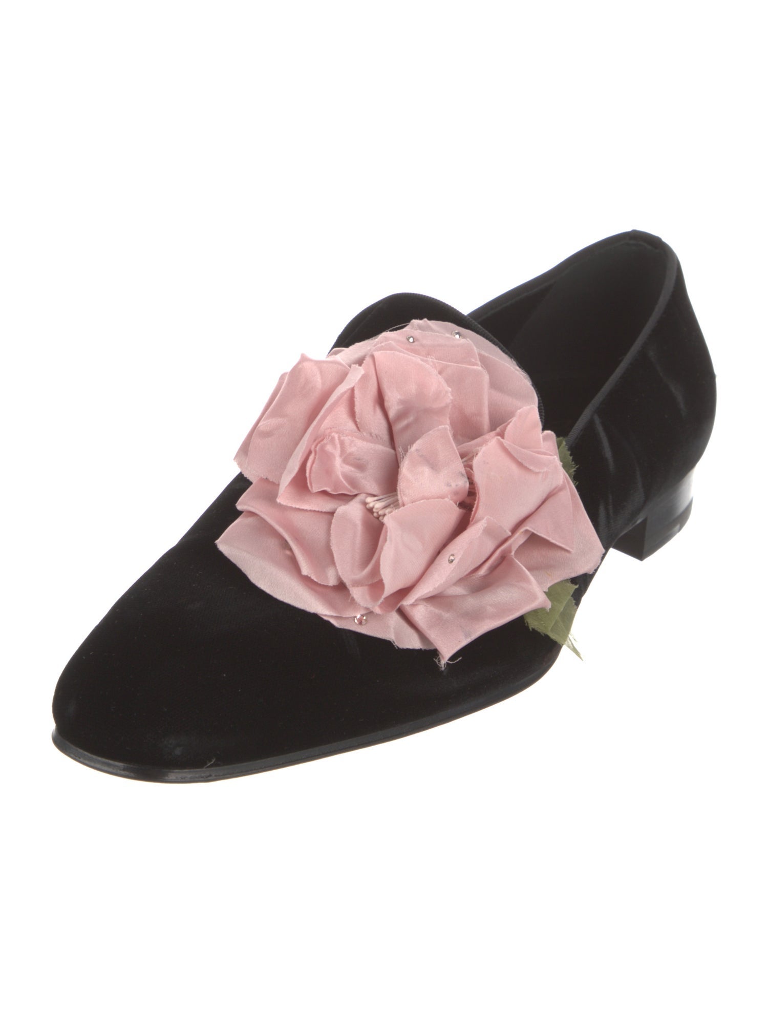 Christian Louboutin Velvet Loafers