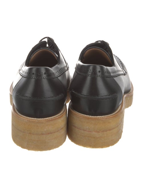 Christian Louboutin Leather Lasercut Accents Dress Loafers