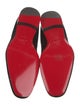 Christian Louboutin Velvet Polka Dot Print Loafers
