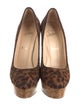 Christian Louboutin Ponyhair Animal Print Pumps