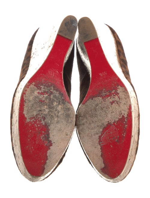 Christian Louboutin Ponyhair Animal Print Pumps