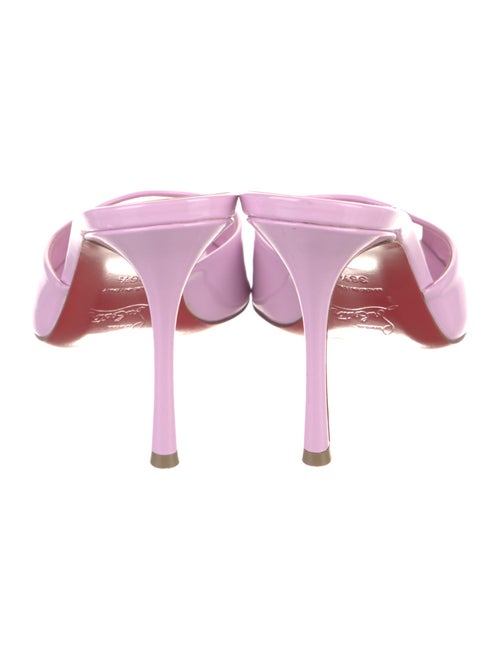 Christian Louboutin Patent Leather Slides