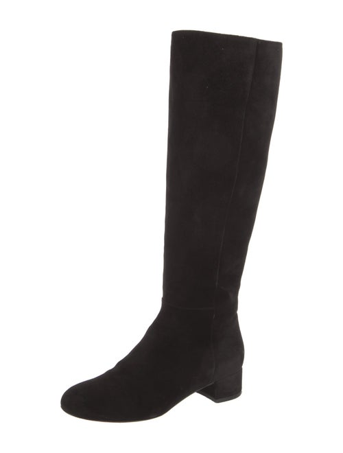 Christian Louboutin Suede Riding Boots