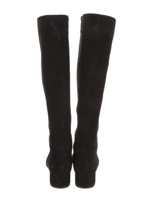 Christian Louboutin Suede Riding Boots