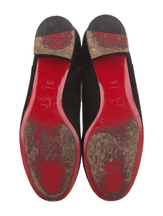 Christian Louboutin Suede Riding Boots