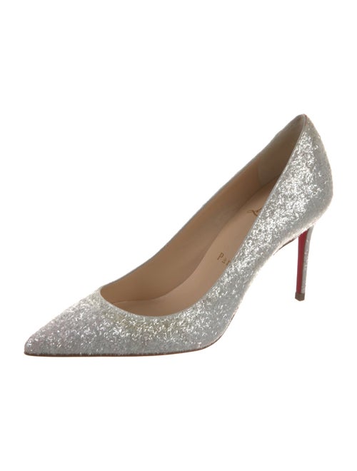 Christian Louboutin Glitter Glitter Accents Pumps