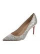 Christian Louboutin Glitter Glitter Accents Pumps