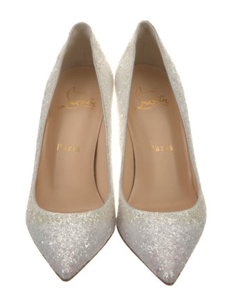 Christian Louboutin Glitter Glitter Accents Pumps