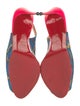 Christian Louboutin Printed Slingback Pumps