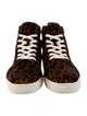 Christian Louboutin Ponyhair Animal Print Sneakers