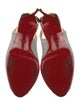 Christian Louboutin Glitter Slingback Pumps