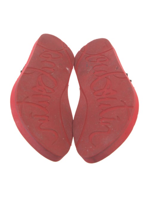 Christian Louboutin Rubber Studded Accents Flip Flops