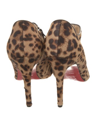 Christian Louboutin Ponyhair Animal Print Pumps