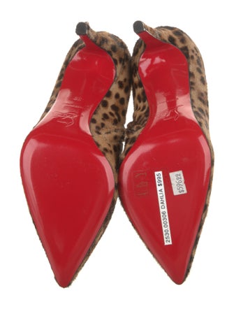Christian Louboutin Ponyhair Animal Print Pumps