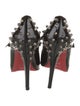Christian Louboutin Spike Accents Leather Pumps