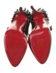 Christian Louboutin Spike Accents Leather Pumps
