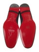 Christian Louboutin Suede Crystal Embellishments Loafers