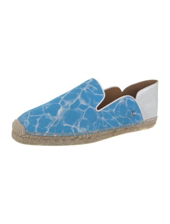 Christian Louboutin Canvas Printed Espadrilles