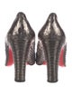 Christian Louboutin Snakeskin Animal Print Pumps