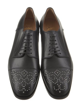 Christian Louboutin Leather Derby Shoes