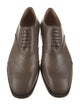 Christian Louboutin Embossed Leather Oxfords