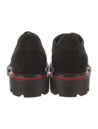 Christian Louboutin Suede Derby Shoes