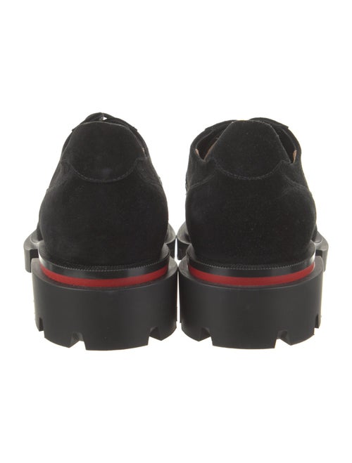 Christian Louboutin Suede Derby Shoes
