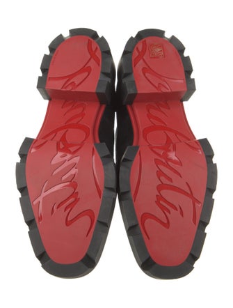 Christian Louboutin Suede Derby Shoes
