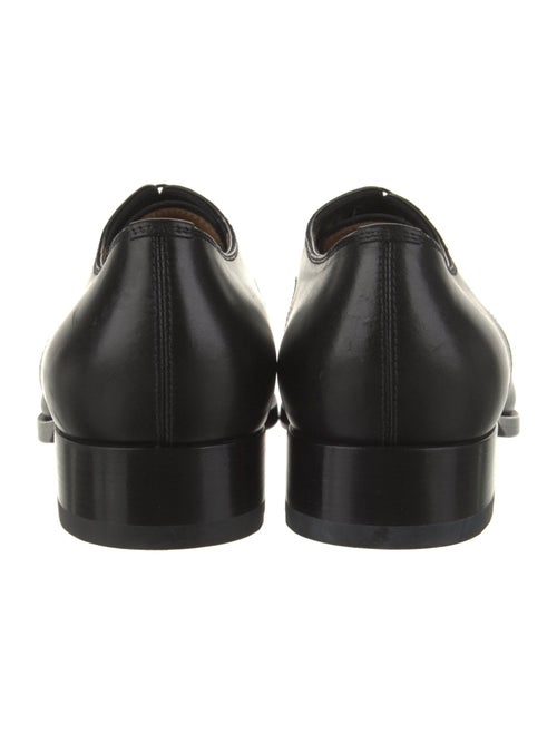 Christian Louboutin Leather Studded Accents Derby Shoes