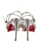 Christian Louboutin Spike Accents PVC Sandals