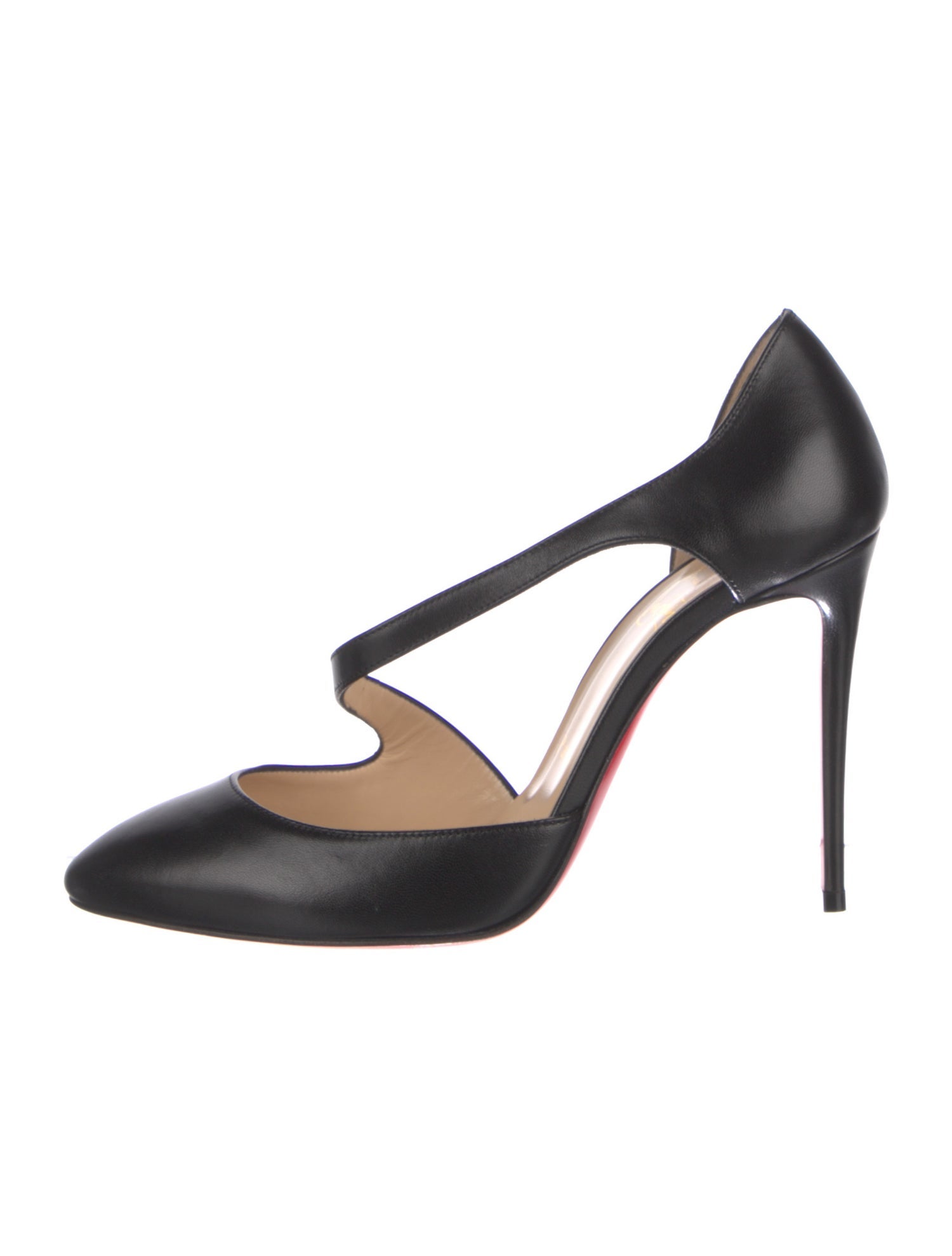 Christian Louboutin Leather D'Orsay Pumps