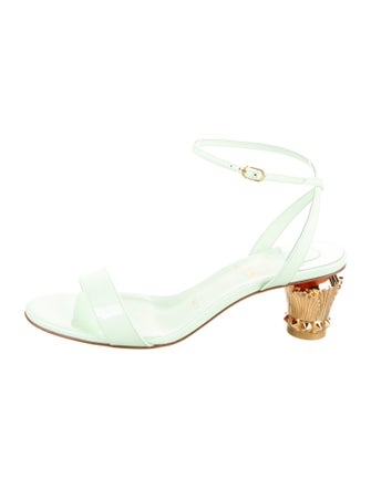 Christian Louboutin Patent Leather Slides