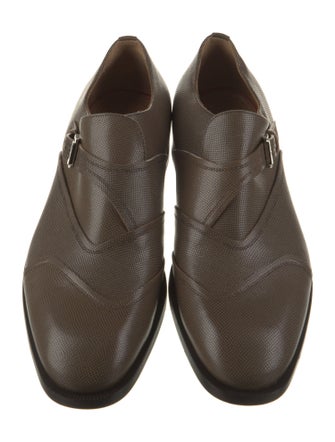 Christian Louboutin Leather Monk Straps