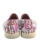 Christian Louboutin Spike Accents Canvas Sneakers