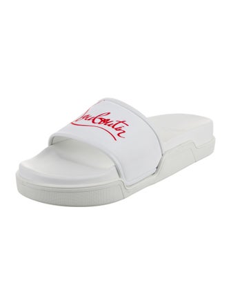 Christian Louboutin Printed Slides