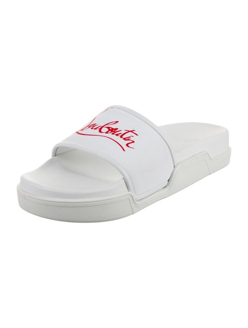 Christian Louboutin Printed Slides