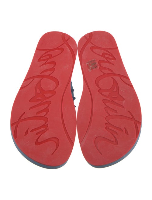 Christian Louboutin Rubber Flip Flops