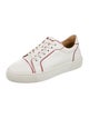 Christian Louboutin Leather Polka Dot Print Sneakers